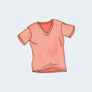 Sample V-Neck Tee (sample image)